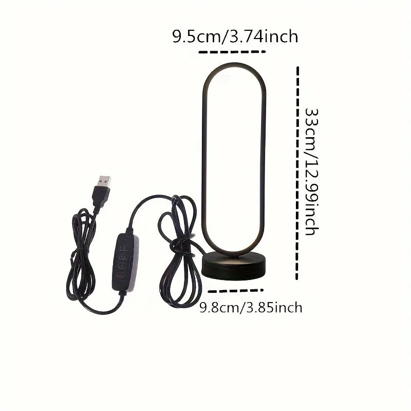 1PC Lamp bedroom Ring Lamp Living Room
