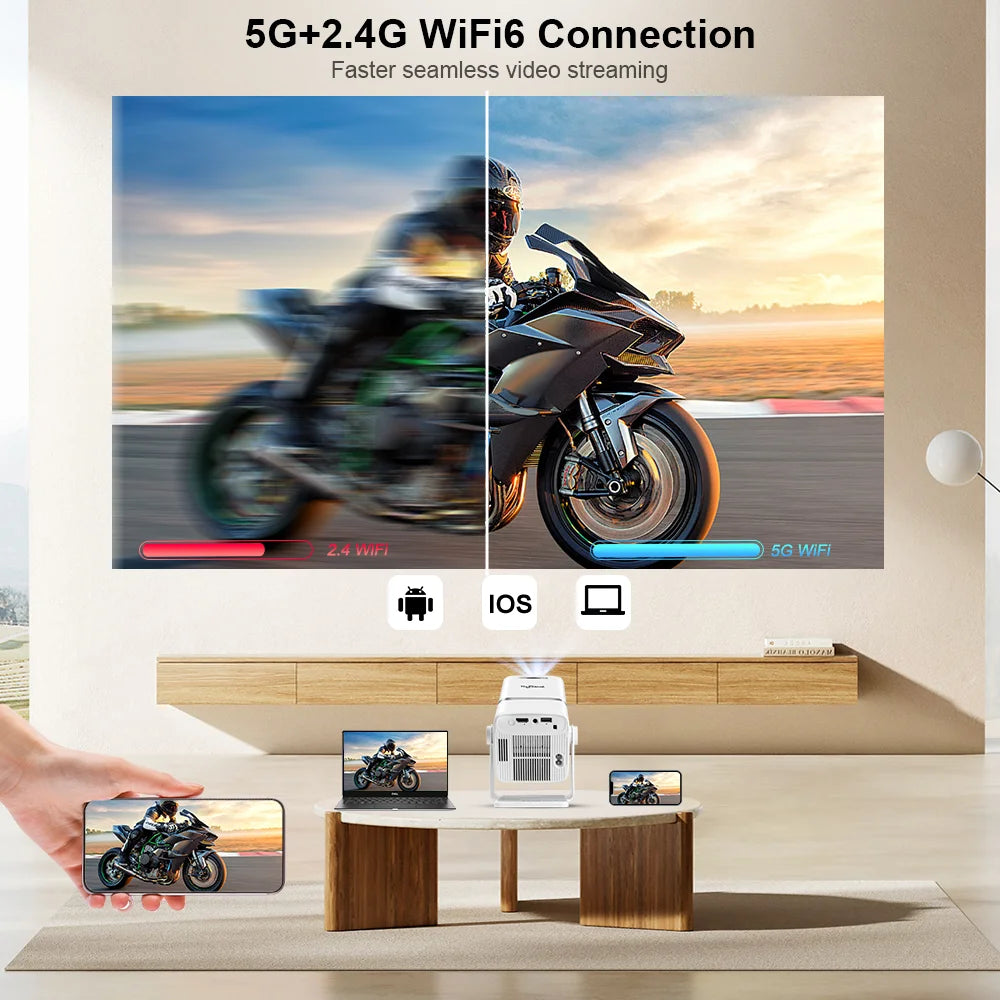 ThundeaL 4K Full HD Projector FHD
