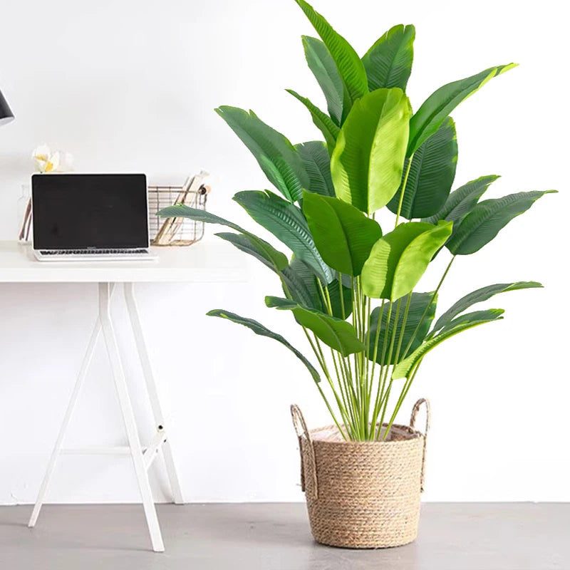 1pc Artificial Plants Large Tropical Palm
