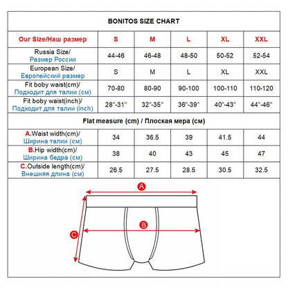 5Pcs Men's Panties Cotton Boxer Sexy Man Boxers Underwear Shorts Lots Male Boxershorts Set Family Underpants Brands