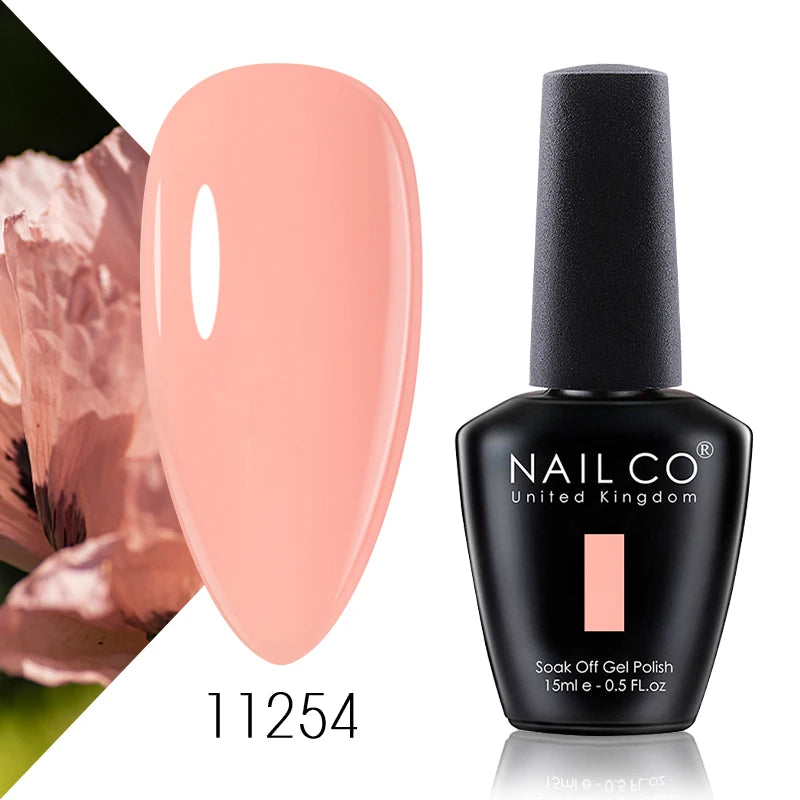 NAILCO 15ml Top Coat And Base Coat Art Design Gel Nail Polish UV Top Base Coat UV LED Soak Off Gel For Nail Decoration Varnish