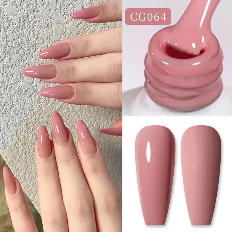 BORN PRETTY 15/10ML 6 IN 1 Nail Glue Gel for Acrylic Nails Soak off Base Gel Top Coat UV Extension Nail Gel False Nail Tips Gel