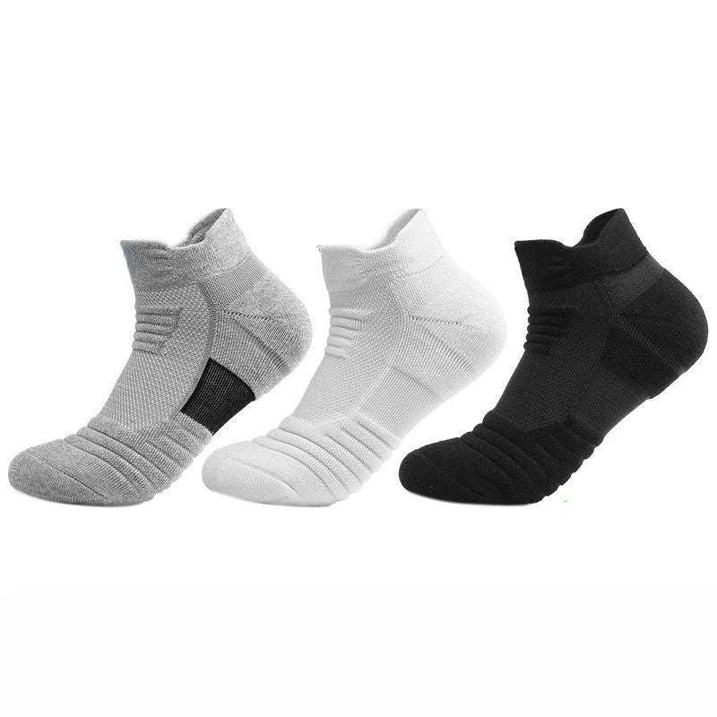 1/3 Pairs Anti-slip Football Socks Men Cotton Sock Short Long Tube Soccer Basketball Sport Socks Breathable Deodorous Sock 39-45