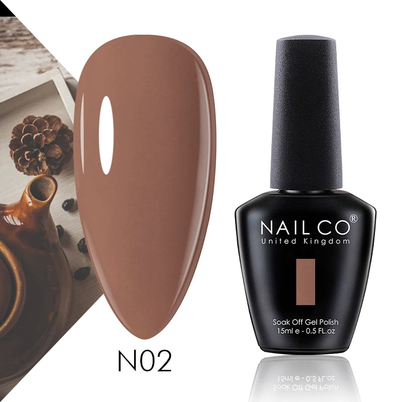 NAILCO 15ml Top Coat And Base Coat Art Design Gel Nail Polish UV Top Base Coat UV LED Soak Off Gel For Nail Decoration Varnish