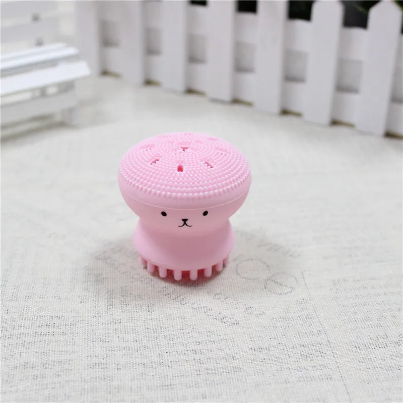 Silicone Face Cleansing Brush Facial Deep Pore Skin Care Scrub Cleanser Tool New Mini Beauty Soft Deep Cleaning Exfoliator Tool