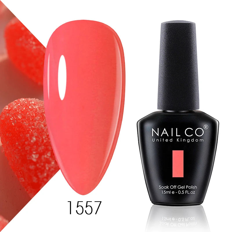 NAILCO 15ml Top Coat And Base Coat Art Design Gel Nail Polish UV Top Base Coat UV LED Soak Off Gel For Nail Decoration Varnish