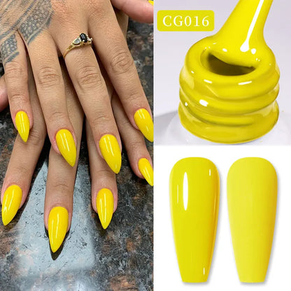 BORN PRETTY 15/10ML 6 IN 1 Nail Glue Gel for Acrylic Nails Soak off Base Gel Top Coat UV Extension Nail Gel False Nail Tips Gel