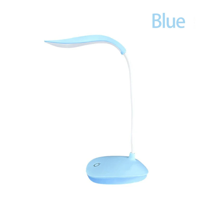 LED Reading Desk Lamp Portable Desk Lamp USB Charging Table Light Touch Dimming Learn Eye Protection Light Room Office Lighting