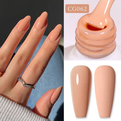 BORN PRETTY 15/10ML 6 IN 1 Nail Glue Gel for Acrylic Nails Soak off Base Gel Top Coat UV Extension Nail Gel False Nail Tips Gel