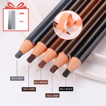 Eyebrow Pencil Waterproof Eyebrow Enhancers Long Lasting Brow  Cosmetics Professional Makeup Brow Lift Feather Eyebrow Pencil