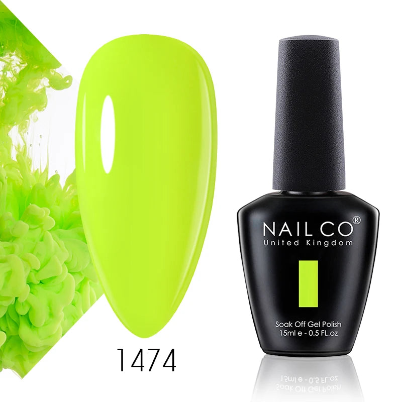 NAILCO 15ml Top Coat And Base Coat Art Design Gel Nail Polish UV Top Base Coat UV LED Soak Off Gel For Nail Decoration Varnish