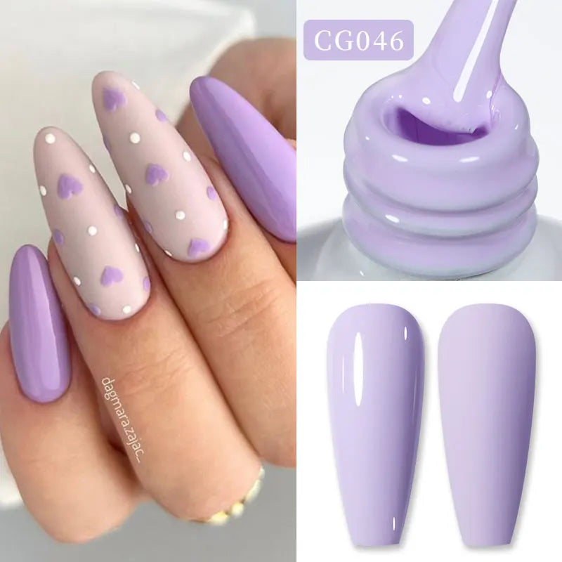 BORN PRETTY 15/10ML 6 IN 1 Nail Glue Gel for Acrylic Nails Soak off Base Gel Top Coat UV Extension Nail Gel False Nail Tips Gel