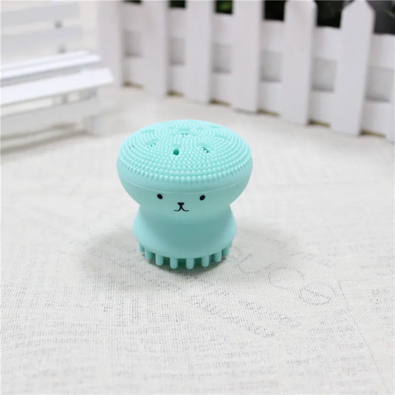 Silicone Face Cleansing Brush Facial Deep Pore Skin Care Scrub Cleanser Tool New Mini Beauty Soft Deep Cleaning Exfoliator Tool