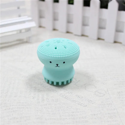 Silicone Face Cleansing Brush Facial Deep Pore Skin Care Scrub Cleanser Tool New Mini Beauty Soft Deep Cleaning Exfoliator Tool