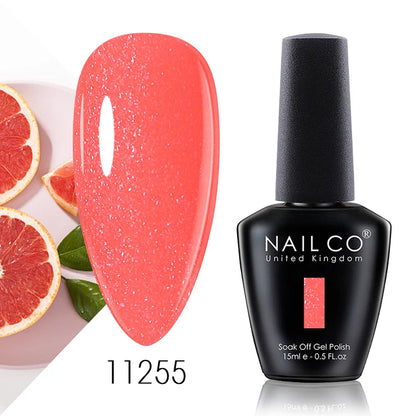 NAILCO 15ml Top Coat And Base Coat Art Design Gel Nail Polish UV Top Base Coat UV LED Soak Off Gel For Nail Decoration Varnish