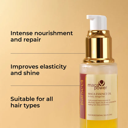 Karseell Collagen Hair Treatment Deep Repair Hair Mask 500ml + Argan Oil Hair Serum 50ml for Dry Damaged Hair All Hair Types