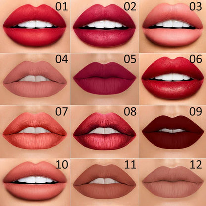 Double Ended Matte Lipstick Long Lasting Wateproof Lipsticks Brand Lip Makeup Cosmetics Dark Red Lips Liner Pencil Beauty