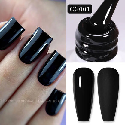 BORN PRETTY 15/10ML 6 IN 1 Nail Glue Gel for Acrylic Nails Soak off Base Gel Top Coat UV Extension Nail Gel False Nail Tips Gel