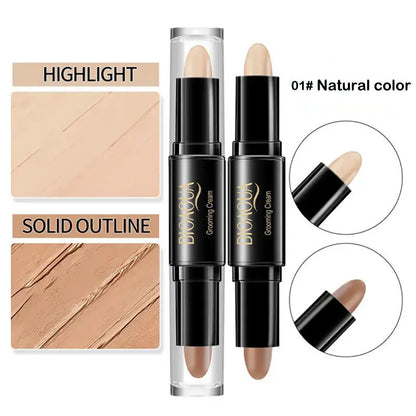 High Quality Professional Makeup Base Foundation Cream for Face Concealer Contouring for Face Bronzer Beauty Women's Cosmetics