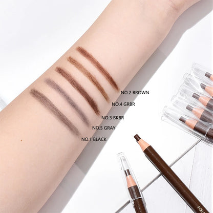 Eyebrow Pencil Waterproof Eyebrow Enhancers Long Lasting Brow  Cosmetics Professional Makeup Brow Lift Feather Eyebrow Pencil