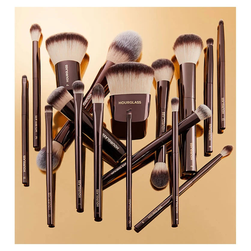 Hourglass Makeup Brushes Powder Foundation Contour Cream Blush Bronzer Make Up Brush Eyeshadow liner Smudge Brush Single branch