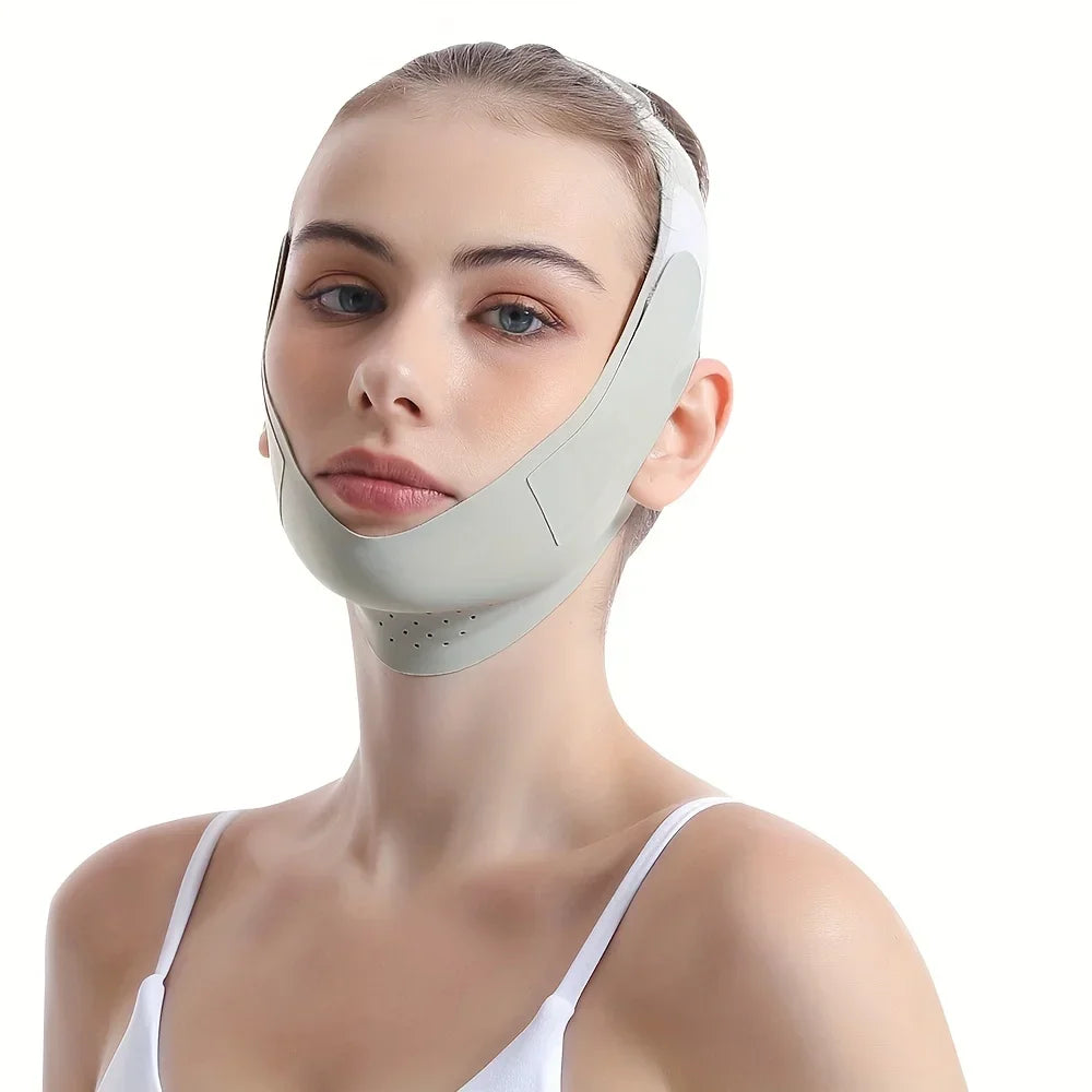 Reusable Face Slimming Bandage V Line Face Shaper Women Chin Cheek Lift Up Belt Facial Massage Strap Face Skin Care Beauty Tools