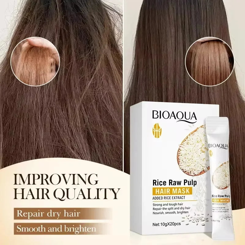 Natural Repair Professional Magical Hair Mask Prevent Dryness Split Ends Repair Damage Frizz Tangles 5 Seconds Soft Smooth Care