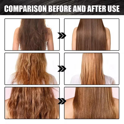 Natural Repair Professional Magical Hair Mask Prevent Dryness Split Ends Repair Damage Frizz Tangles 5 Seconds Soft Smooth Care