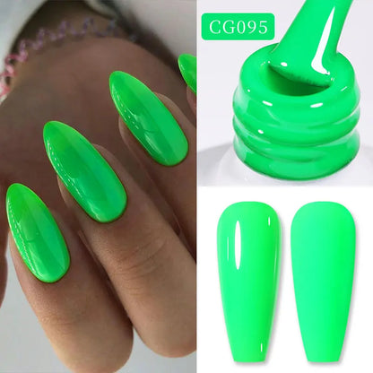 BORN PRETTY 15/10ML 6 IN 1 Nail Glue Gel for Acrylic Nails Soak off Base Gel Top Coat UV Extension Nail Gel False Nail Tips Gel