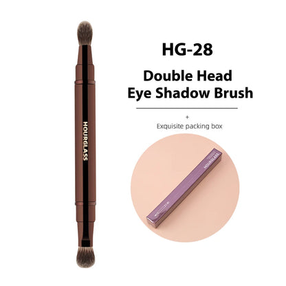 Hourglass Makeup Brushes Powder Foundation Contour Cream Blush Bronzer Make Up Brush Eyeshadow liner Smudge Brush Single branch