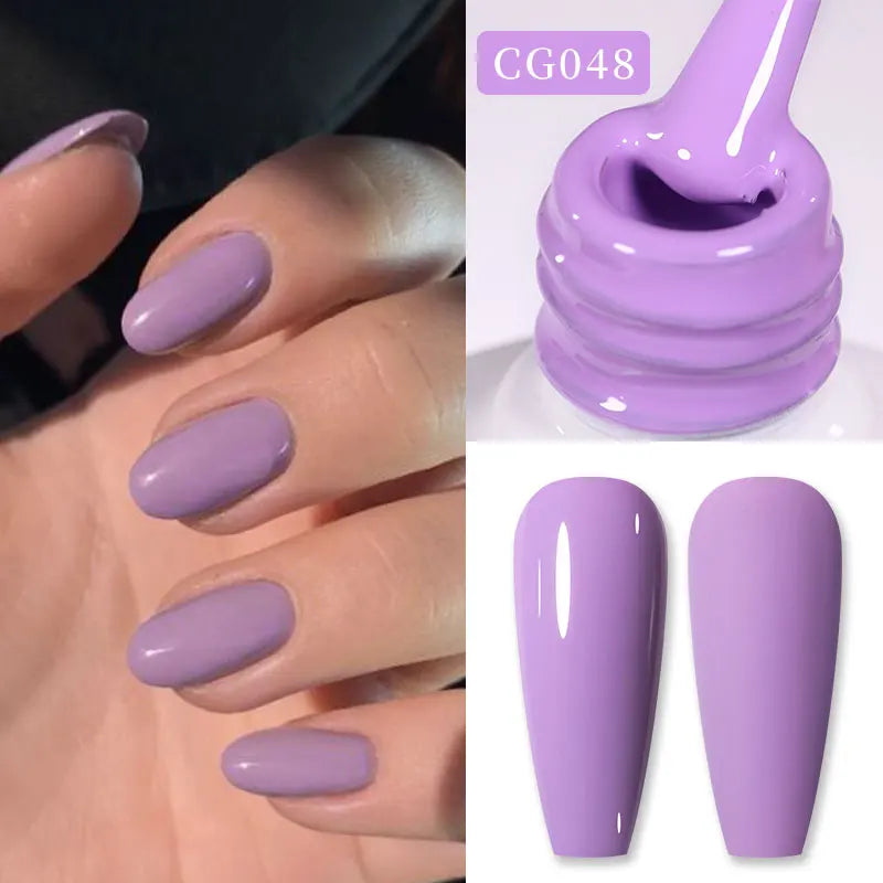 BORN PRETTY 15/10ML 6 IN 1 Nail Glue Gel for Acrylic Nails Soak off Base Gel Top Coat UV Extension Nail Gel False Nail Tips Gel