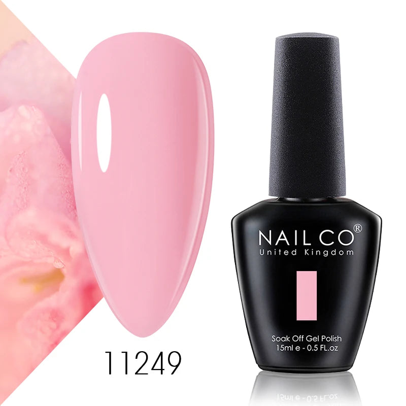 NAILCO 15ml Top Coat And Base Coat Art Design Gel Nail Polish UV Top Base Coat UV LED Soak Off Gel For Nail Decoration Varnish