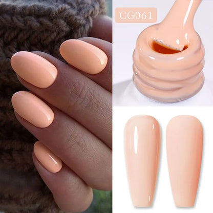 BORN PRETTY 15/10ML 6 IN 1 Nail Glue Gel for Acrylic Nails Soak off Base Gel Top Coat UV Extension Nail Gel False Nail Tips Gel