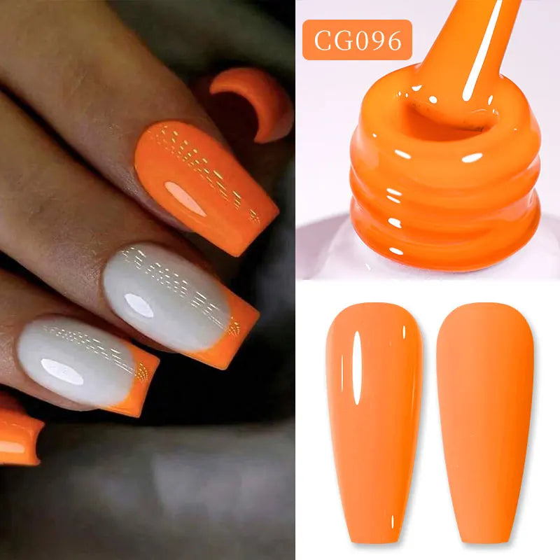 BORN PRETTY 15/10ML 6 IN 1 Nail Glue Gel for Acrylic Nails Soak off Base Gel Top Coat UV Extension Nail Gel False Nail Tips Gel