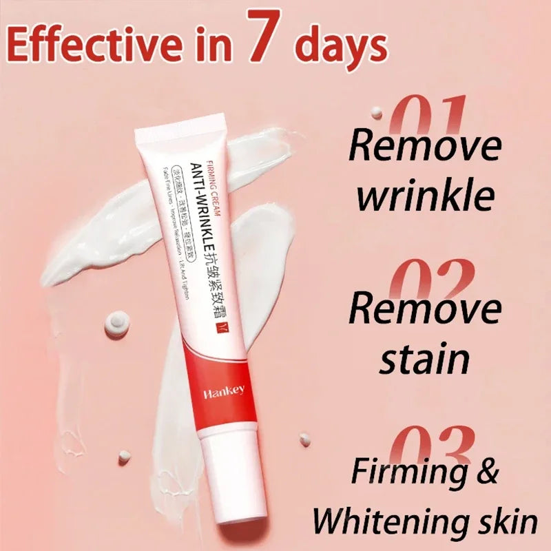 Instant Wrinkle Remover Fade Fine Lines Face Cream Anti Aging Firming Lifting Whitening Moisturizing Brighten Tighten Skin Care