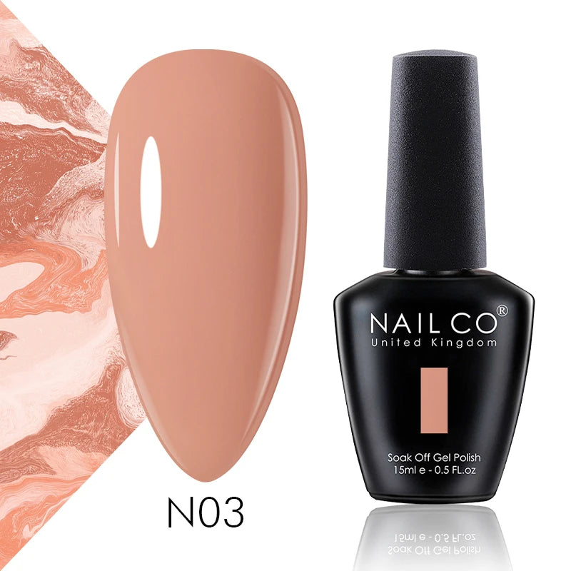 NAILCO 15ml Top Coat And Base Coat Art Design Gel Nail Polish UV Top Base Coat UV LED Soak Off Gel For Nail Decoration Varnish