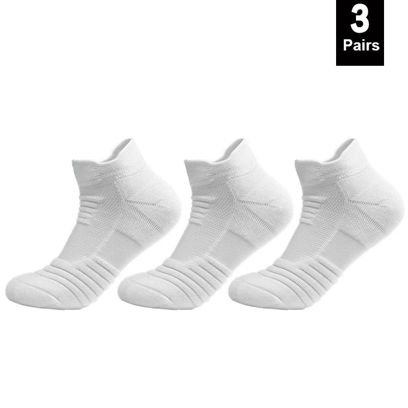 1/3 Pairs Anti-slip Football Socks Men Cotton Sock Short Long Tube Soccer Basketball Sport Socks Breathable Deodorous Sock 39-45