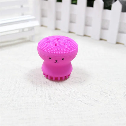 Silicone Face Cleansing Brush Facial Deep Pore Skin Care Scrub Cleanser Tool New Mini Beauty Soft Deep Cleaning Exfoliator Tool