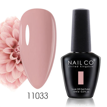 NAILCO 15ml Top Coat And Base Coat Art Design Gel Nail Polish UV Top Base Coat UV LED Soak Off Gel For Nail Decoration Varnish