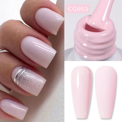 BORN PRETTY 15/10ML 6 IN 1 Nail Glue Gel for Acrylic Nails Soak off Base Gel Top Coat UV Extension Nail Gel False Nail Tips Gel