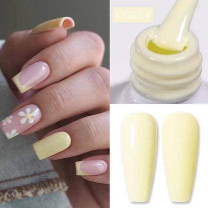 BORN PRETTY 15/10ML 6 IN 1 Nail Glue Gel for Acrylic Nails Soak off Base Gel Top Coat UV Extension Nail Gel False Nail Tips Gel