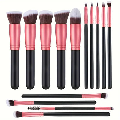 NEW 14PCS Makeup Brushes Set  Soft Fluffy Foundation Blush Powder Eyeshadow Blending Female Cosmetics Beauty Tool Christmas gift