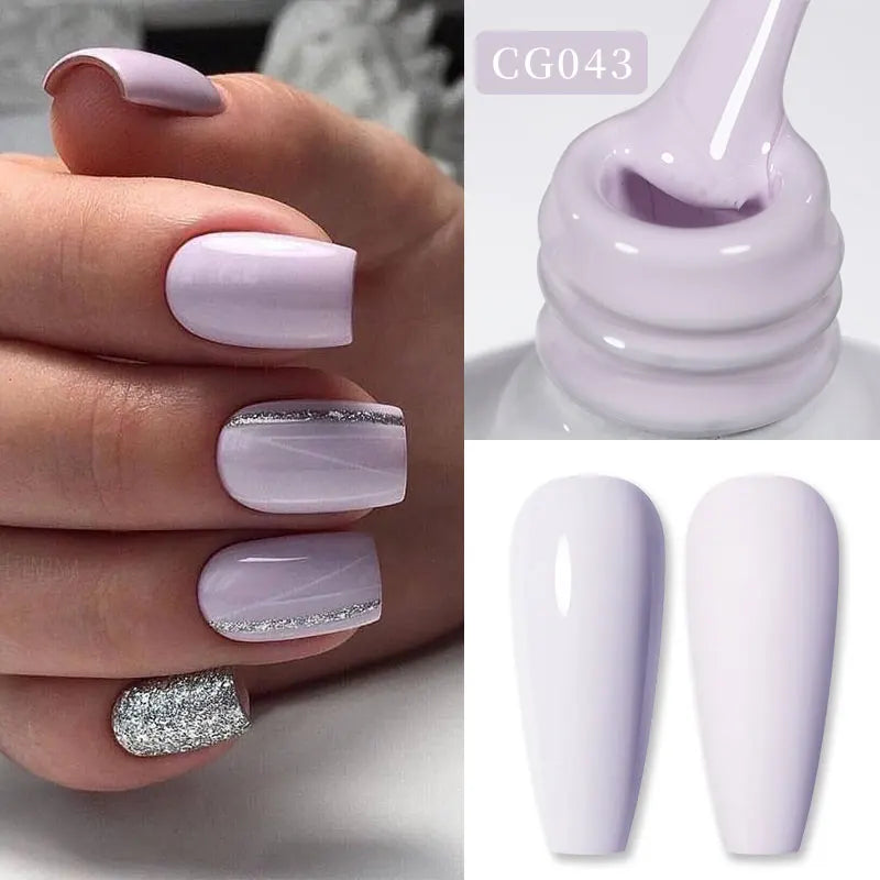 BORN PRETTY 15/10ML 6 IN 1 Nail Glue Gel for Acrylic Nails Soak off Base Gel Top Coat UV Extension Nail Gel False Nail Tips Gel