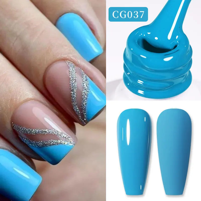 BORN PRETTY 15/10ML 6 IN 1 Nail Glue Gel for Acrylic Nails Soak off Base Gel Top Coat UV Extension Nail Gel False Nail Tips Gel