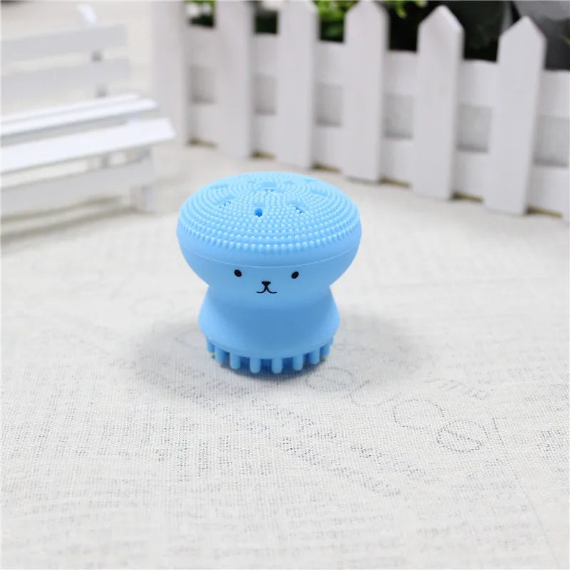 Silicone Face Cleansing Brush Facial Deep Pore Skin Care Scrub Cleanser Tool New Mini Beauty Soft Deep Cleaning Exfoliator Tool