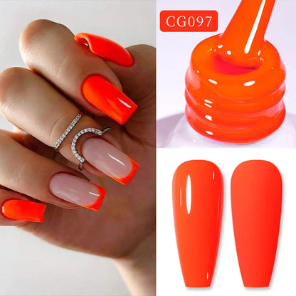 BORN PRETTY 15/10ML 6 IN 1 Nail Glue Gel for Acrylic Nails Soak off Base Gel Top Coat UV Extension Nail Gel False Nail Tips Gel