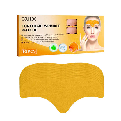 Anti-Aging Collagen Gel Patch - 10pcs Forehead Line Removal, Firming Mask, Frown Lines, Face Skin Care Stickers