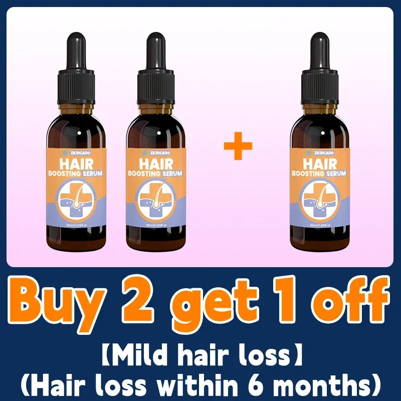 Hair growth essential oil, the latest research results, can grow hair anywhere. Repair baldness and hair loss