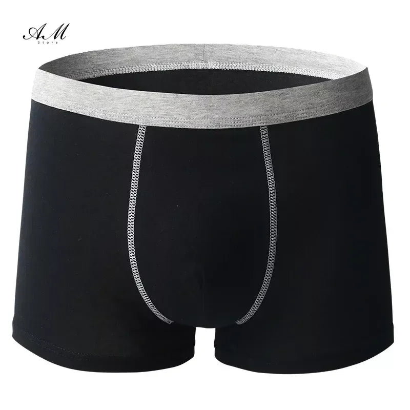 Men's Underwear Boxer Shorts Panties L-6XL Comfort Fashionable Loose Cotton Underpants Flat Corner Mens Boxers Shorts Lingerie