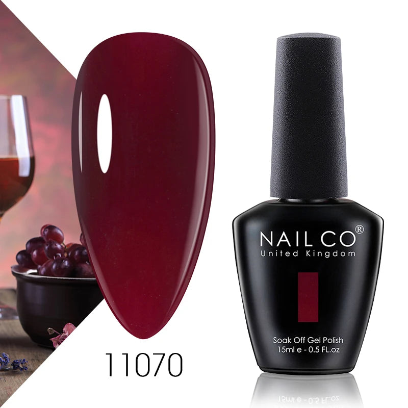 NAILCO 15ml Top Coat And Base Coat Art Design Gel Nail Polish UV Top Base Coat UV LED Soak Off Gel For Nail Decoration Varnish